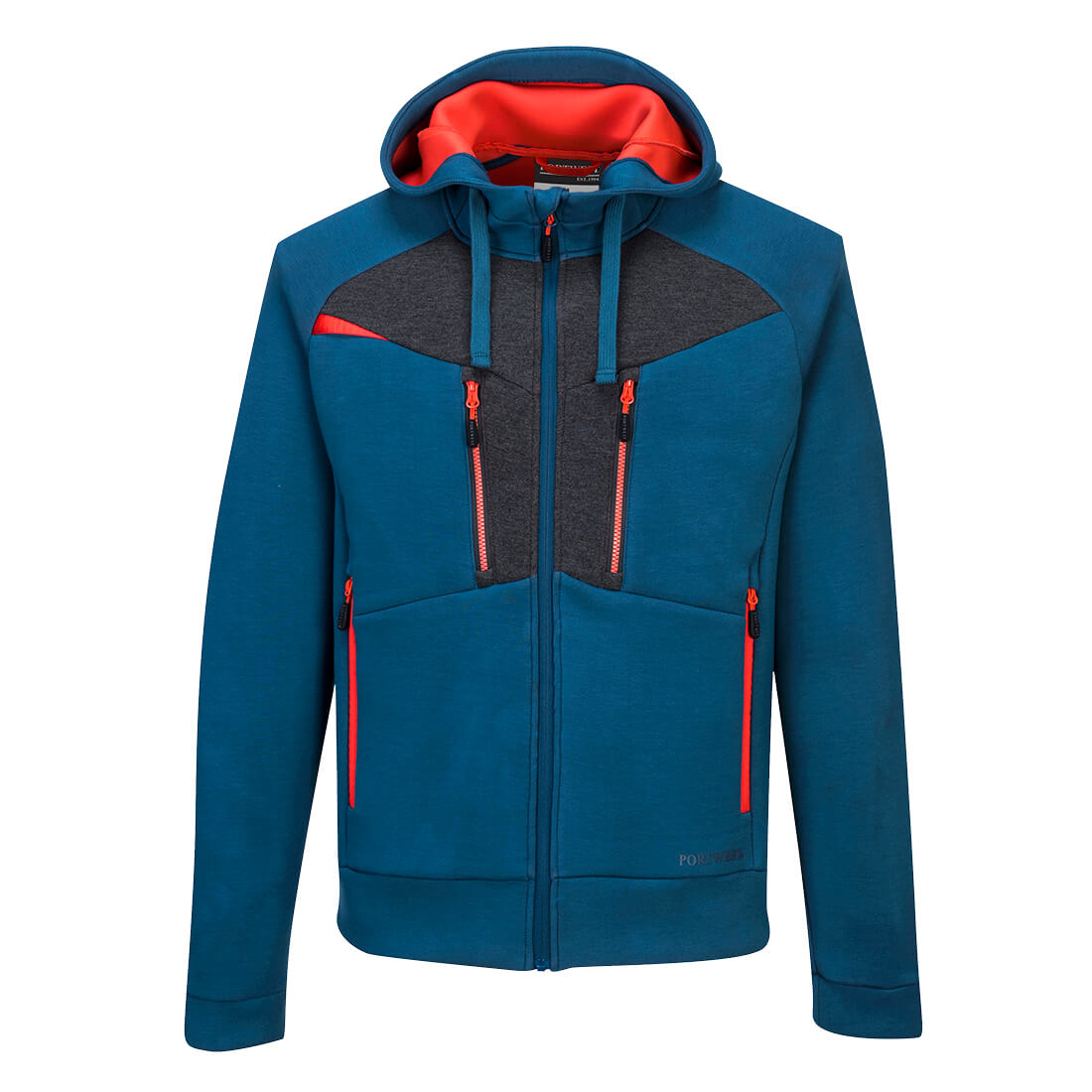 Bluza z kapturem DX4 — Niebieski