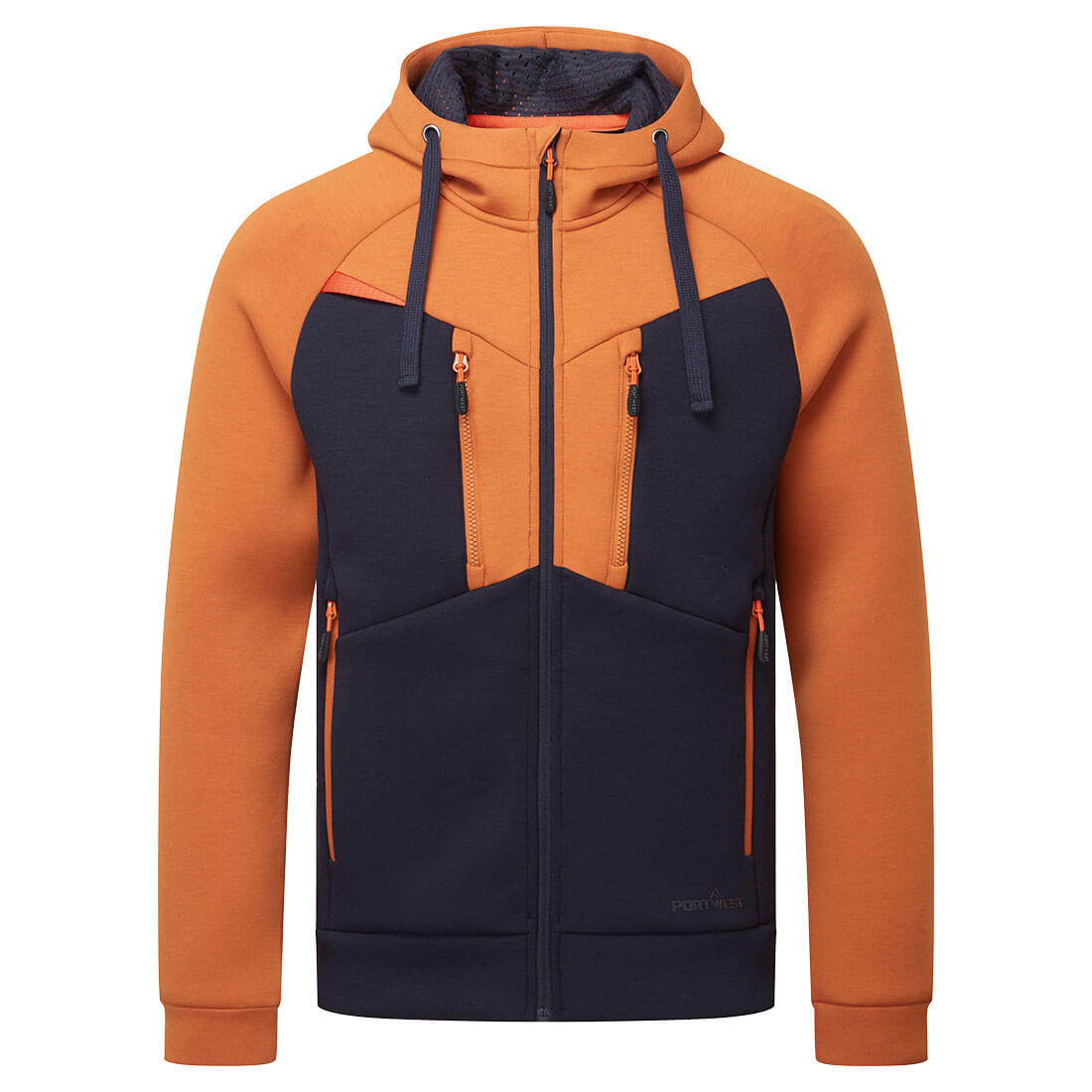Bluza z kapturem DX4 — Rdzawy
