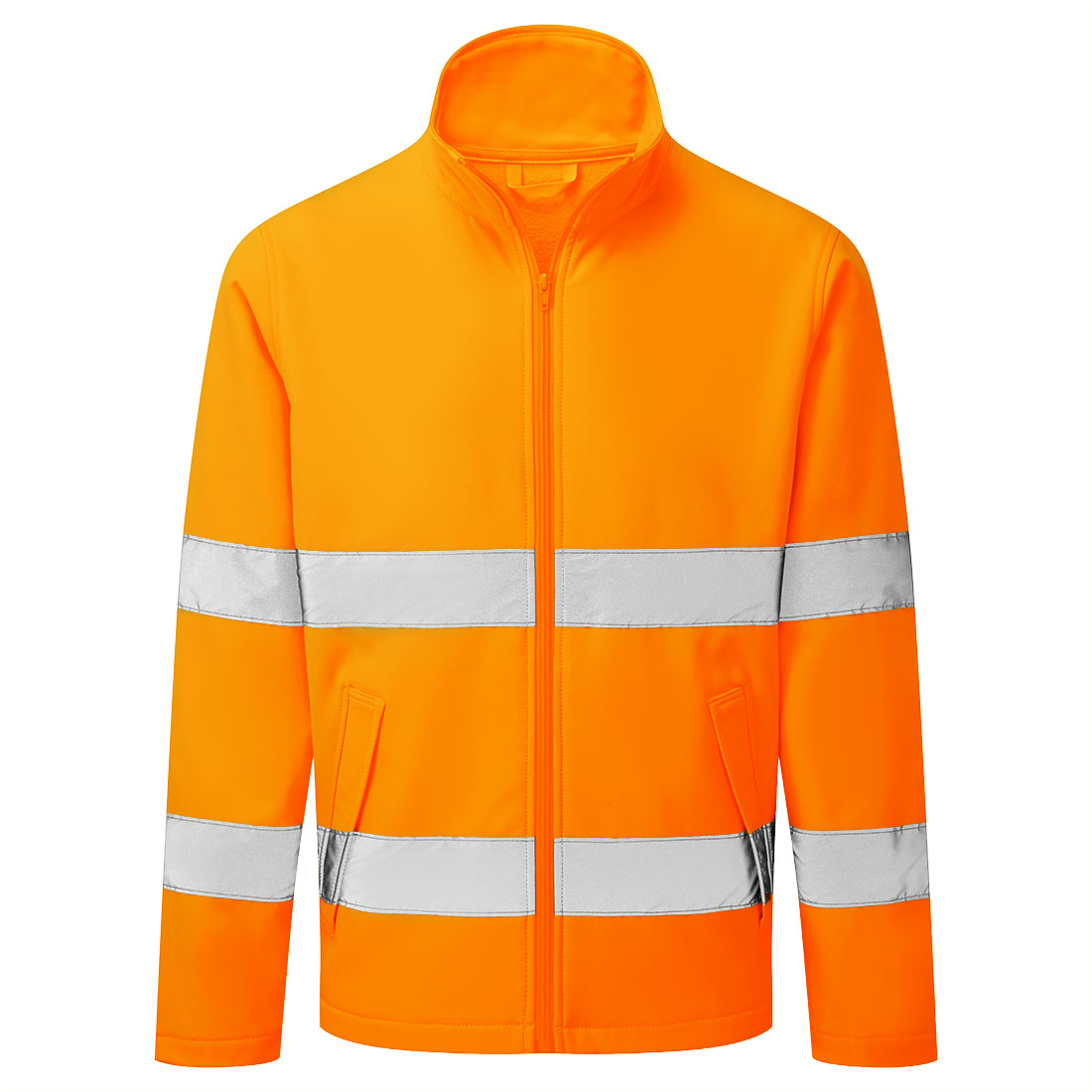 ES1 Essential Kurtka Softshell Hi-Vis (2L) — Pomarańczowy