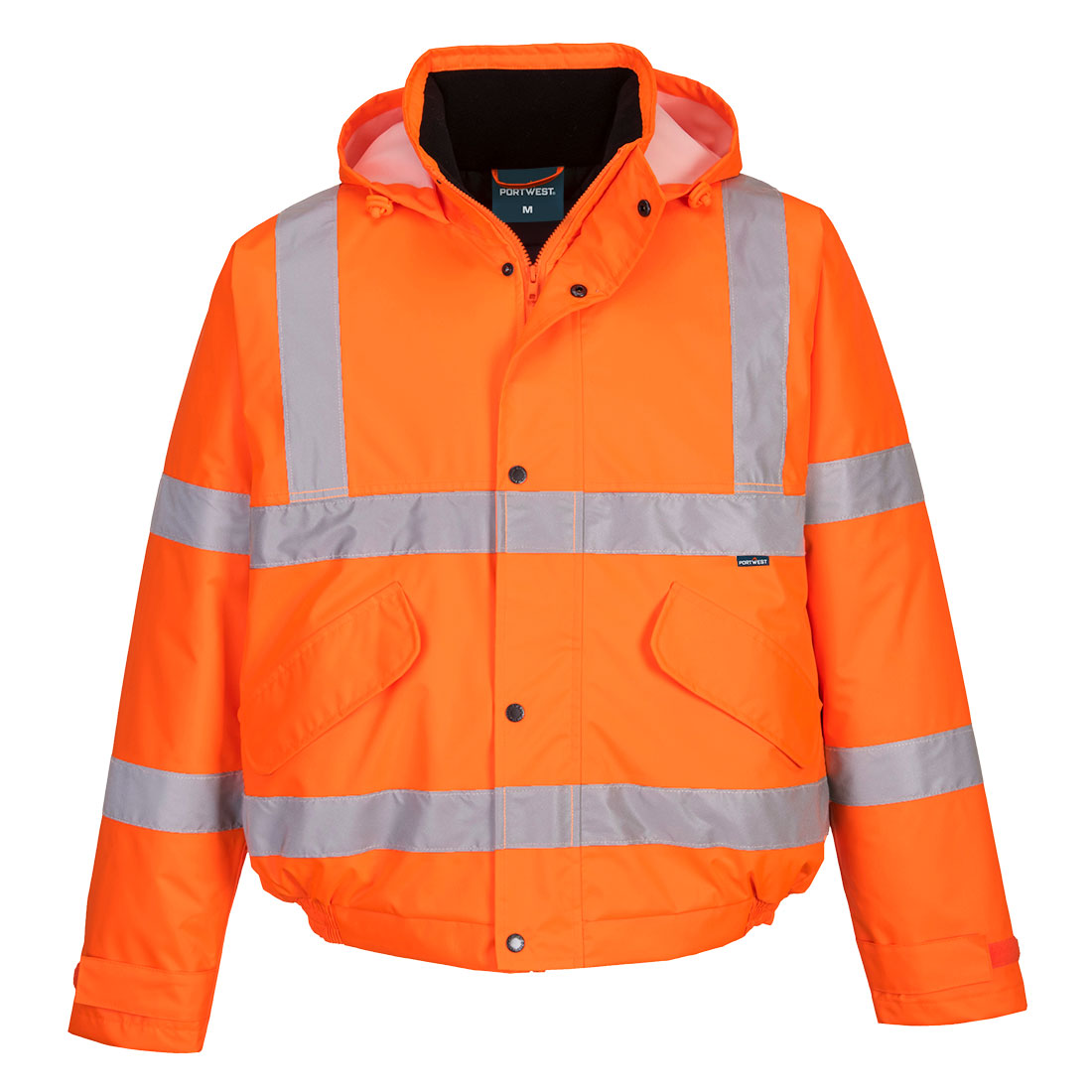 ES1 Essential Zimowa Kurtka Bomber Hi-Vis — Pomarańczowy