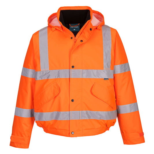 ES1 Essential Zimowa Kurtka Bomber Hi-Vis