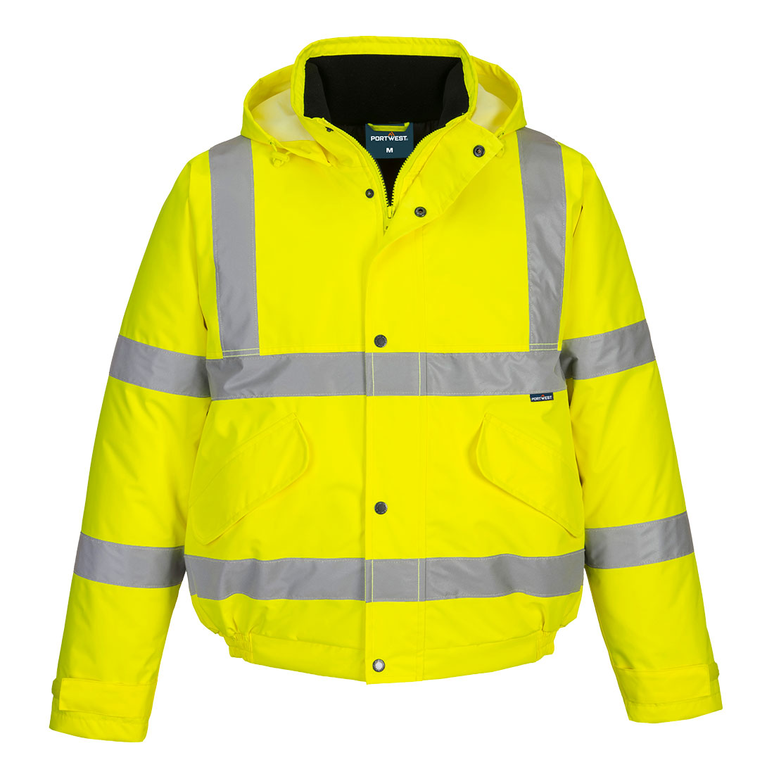 ES1 Essential Zimowa Kurtka Bomber Hi-Vis — Żółty