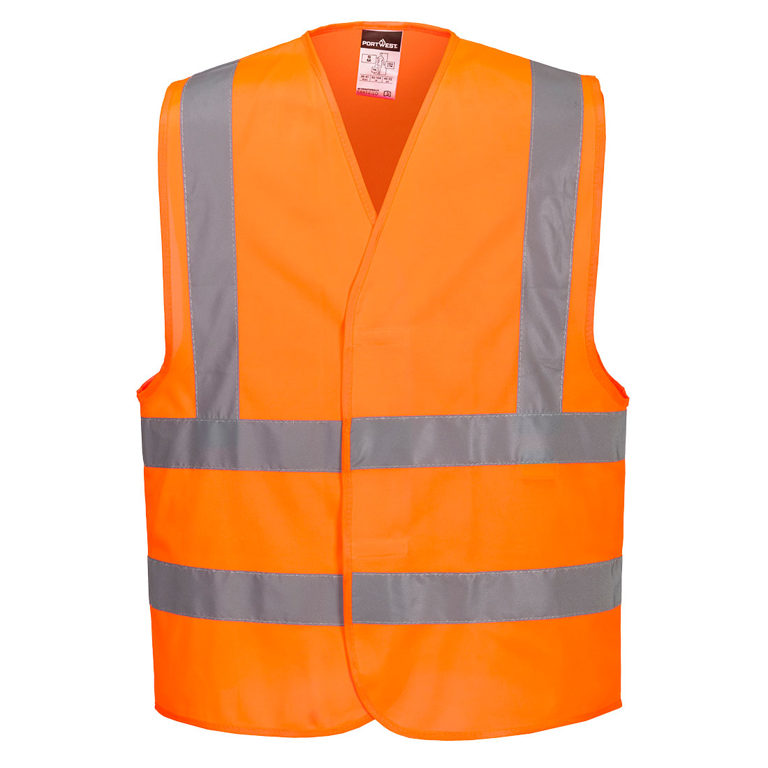 ES1 Essential Kamizelka Hi-Vis z Pasami i Szelkami — Pomarańczowy