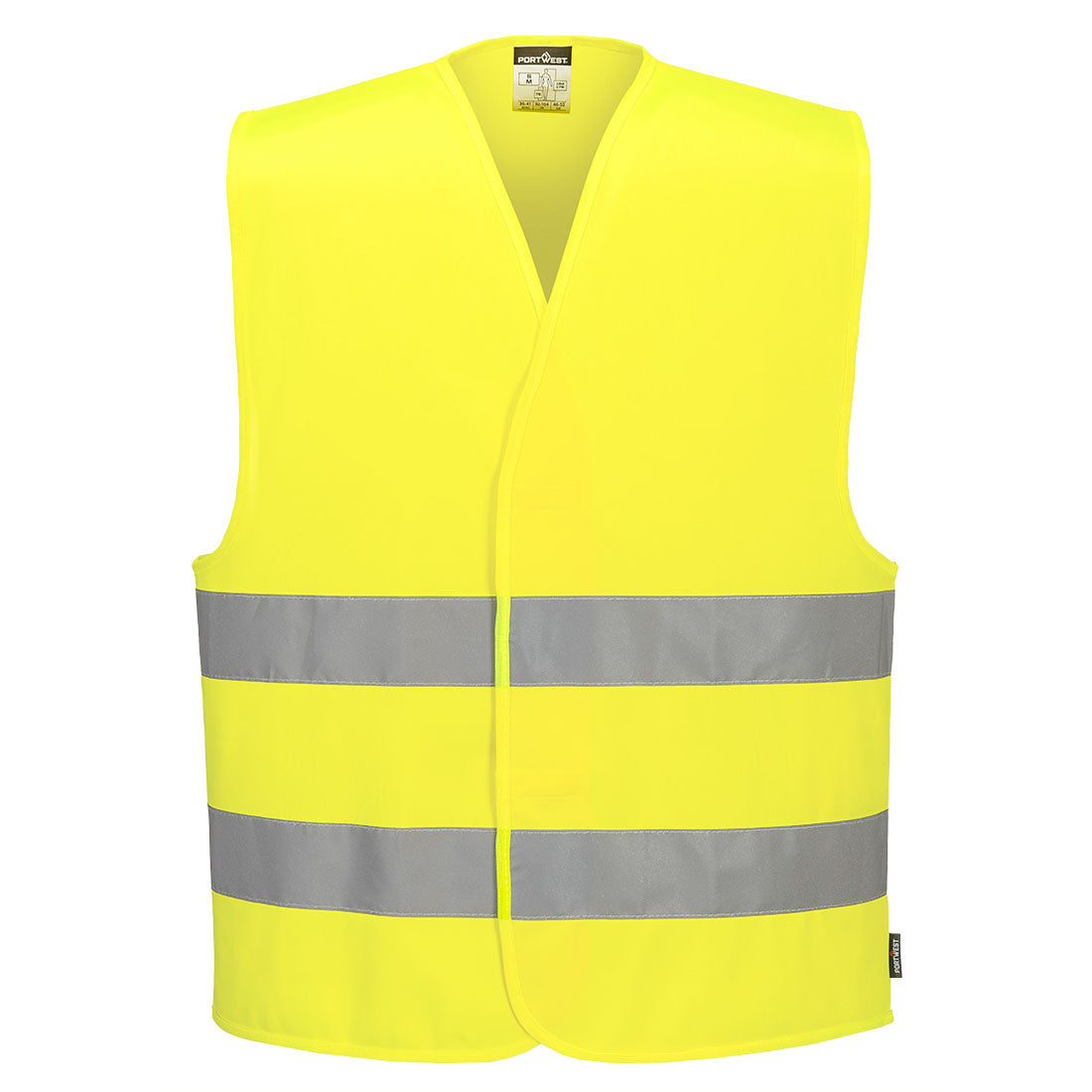 ES1 Essential Kamizelka Hi-Vis z Dwoma Pasami — Żółty
