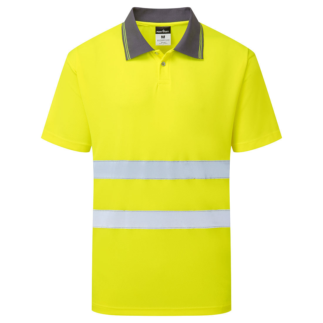 ES1 Essential Koszulka Polo Hi-Vis S/S — Żółty