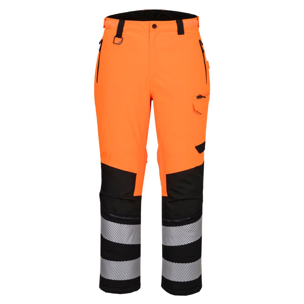 Spodnie ostrzegawcze EV4 Expedition — Pomarańczowy/Czarny