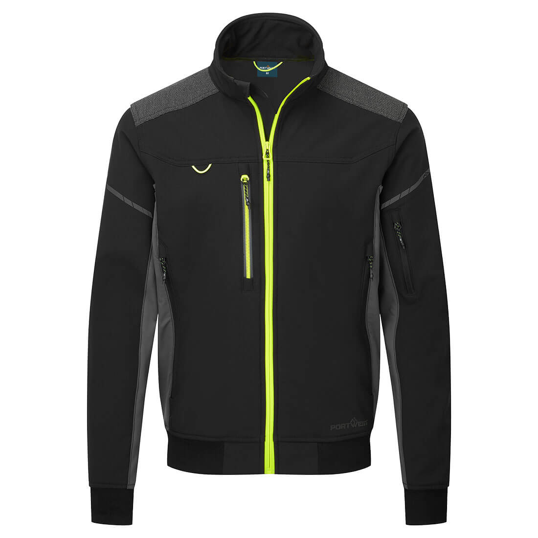 Kurtka Softshell EV4 Bomber (3L) — Czarny Tall
