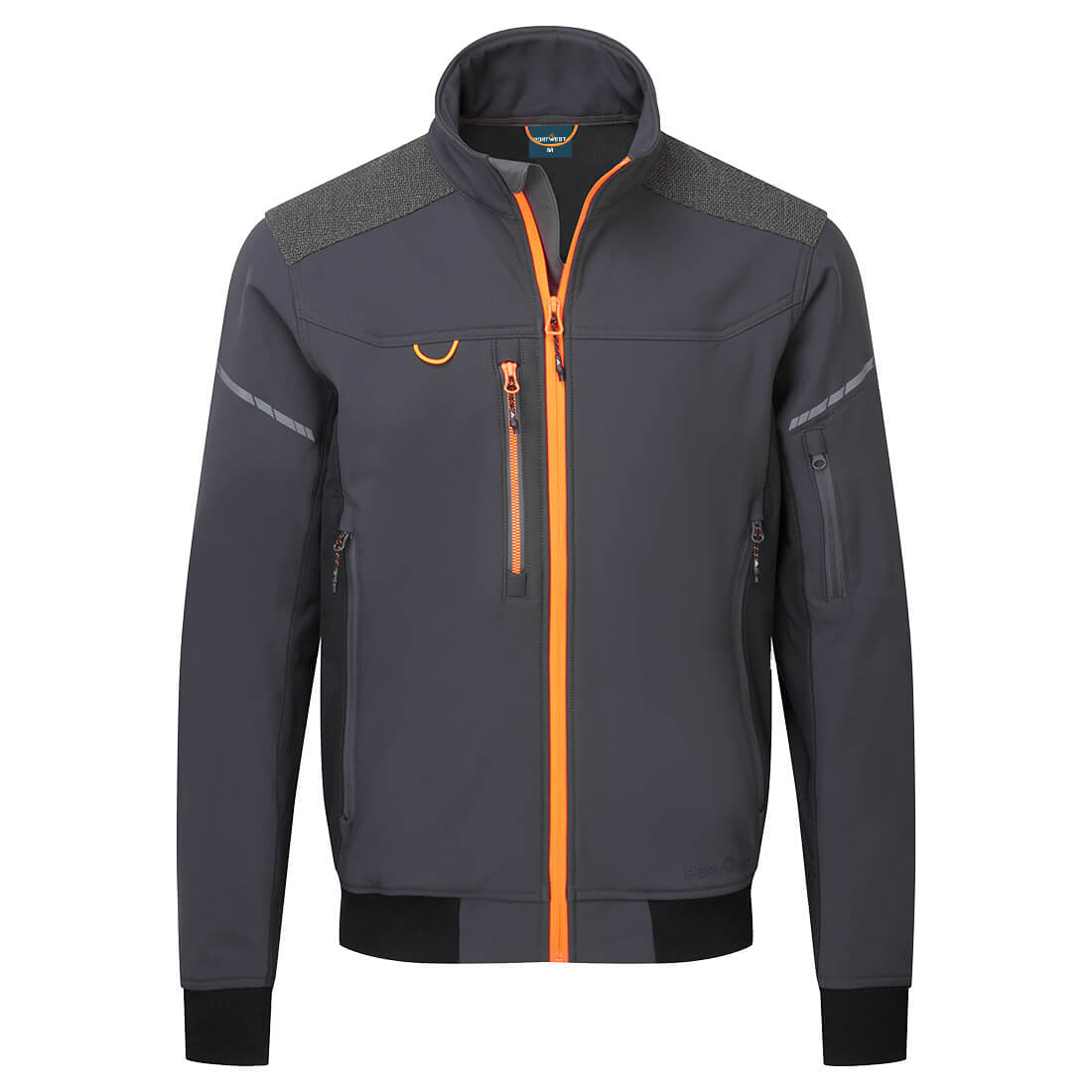 Kurtka Softshell EV4 Bomber (3L) — Szary