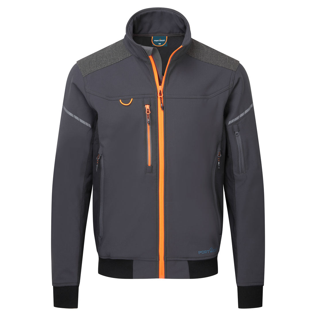 Kurtka Softshell EV4 Bomber (3L) — Szary