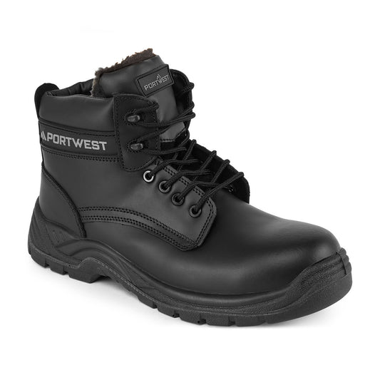 Kompozytowe skórzane buty do kostki S3S SR