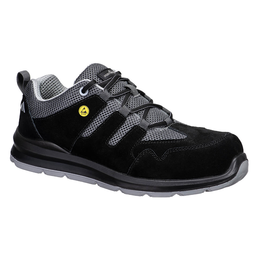 Półbut sportowy S1 ESD SR FO Composite — Czarny/Szary