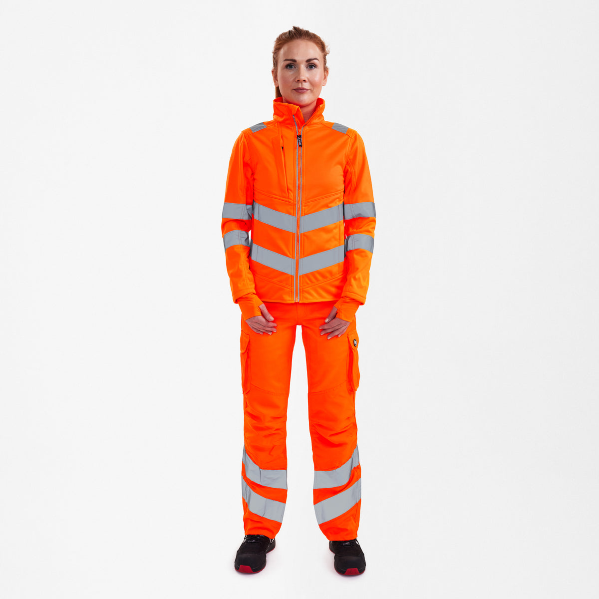 Safety Damen Softshelljacke