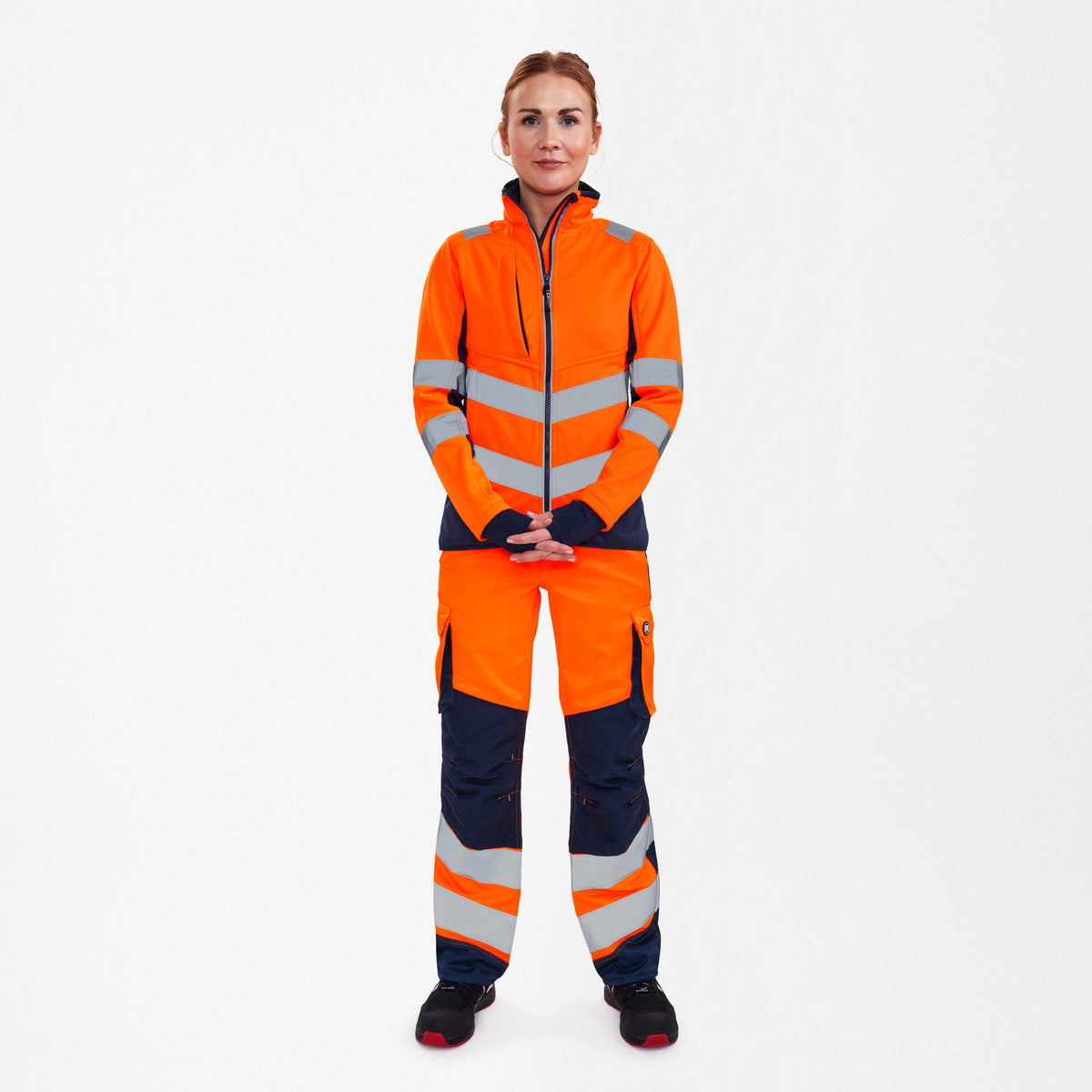 Safety Damen Softshelljacke