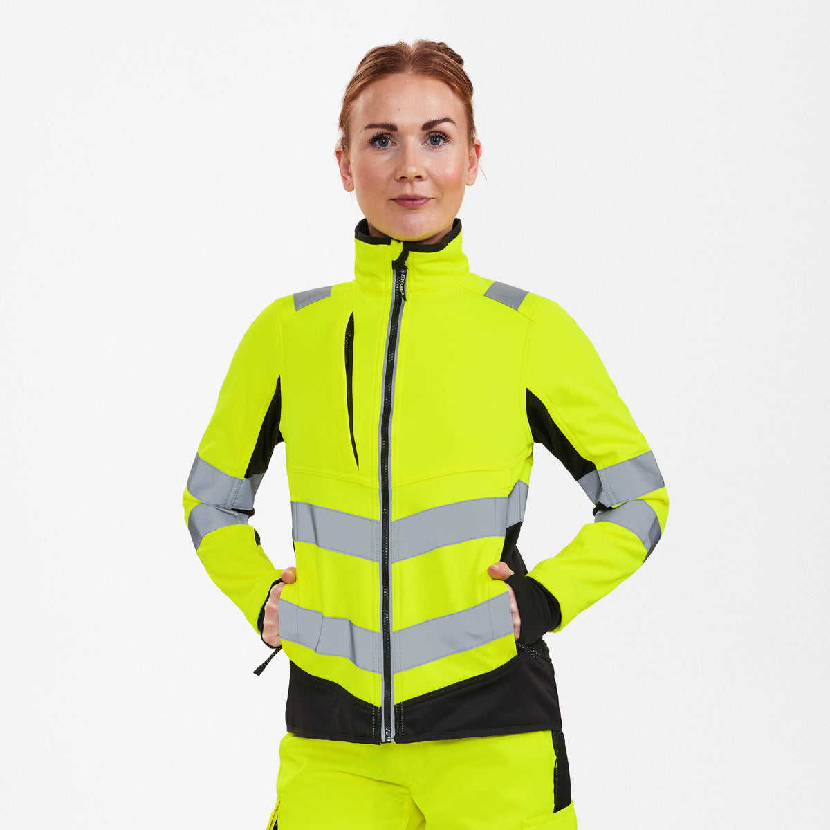 Safety Damen Softshelljacke