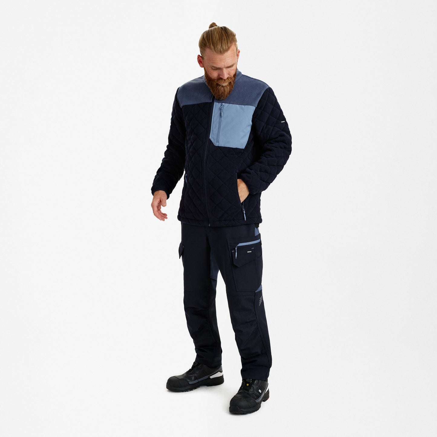 Entire Quilted Fleece Jacket