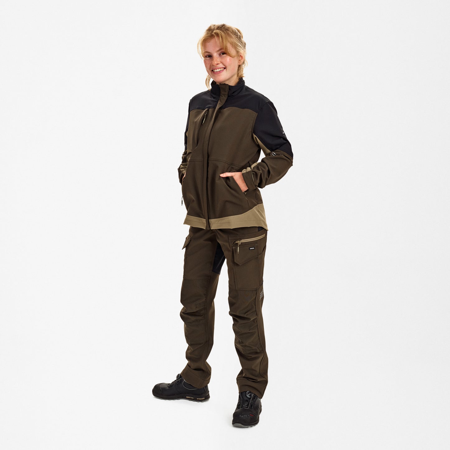 Entire Women's Work Jacket with 4-way stretch