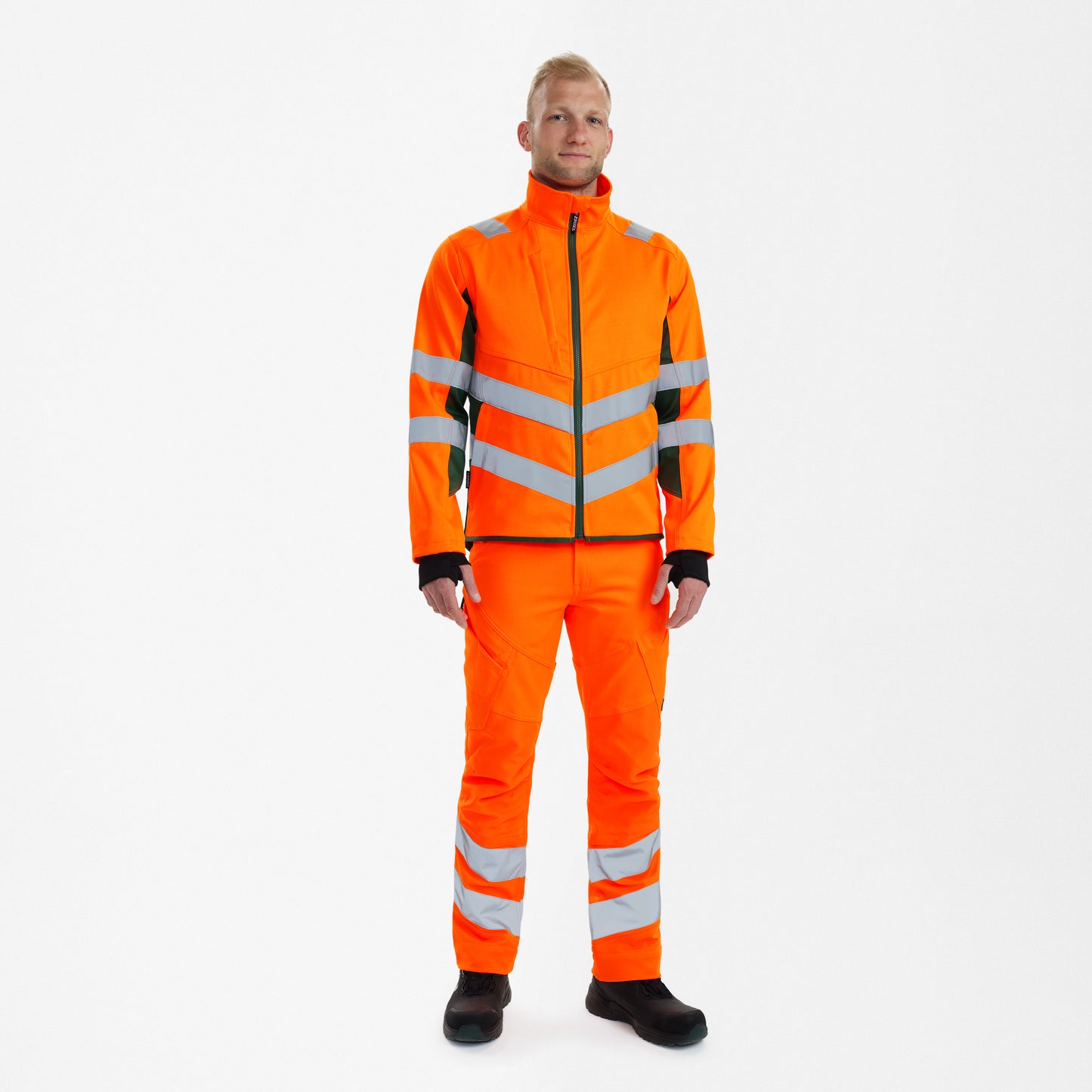 Safety Work Jacket with 2-way stretch