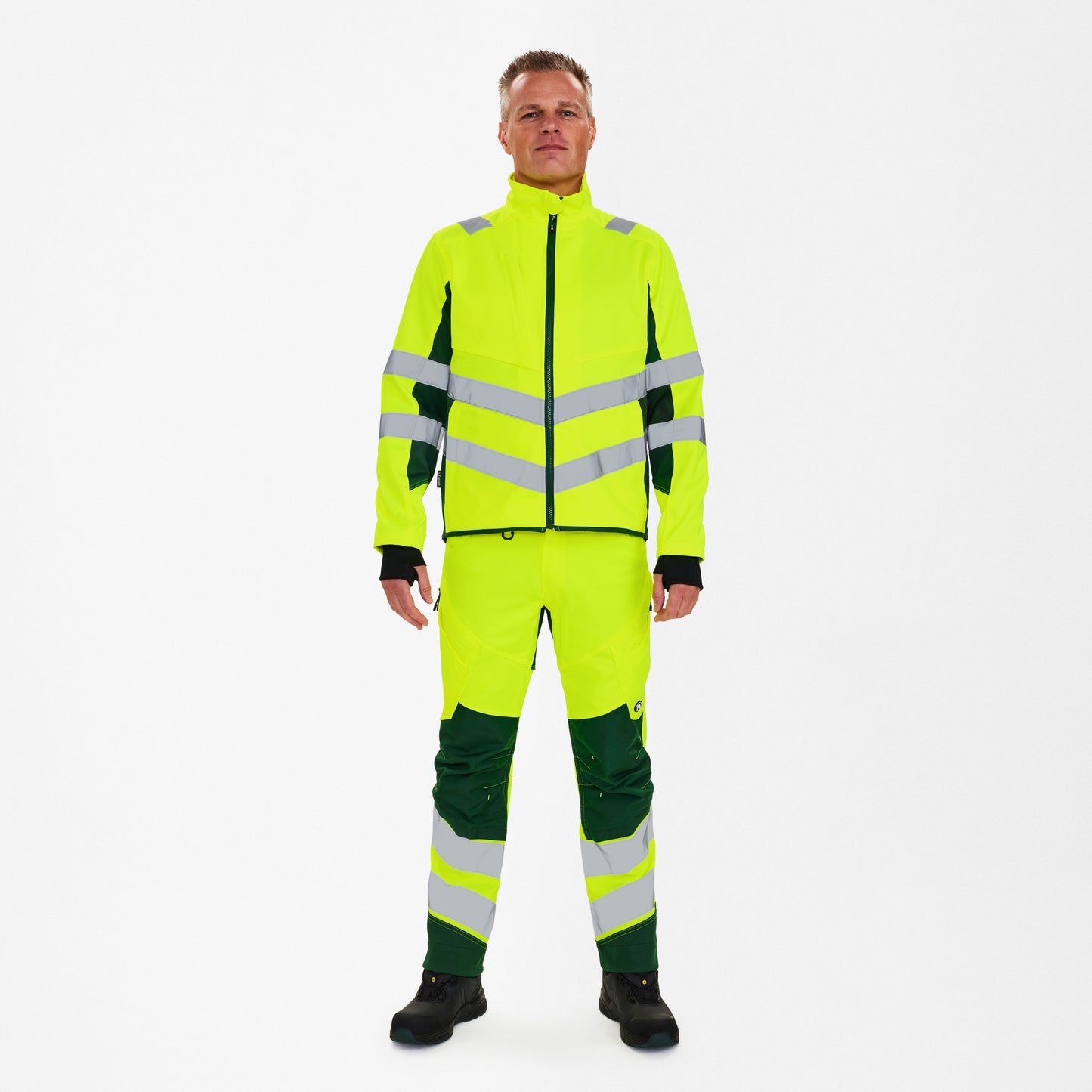 Safety Work Jacket with 2-way stretch