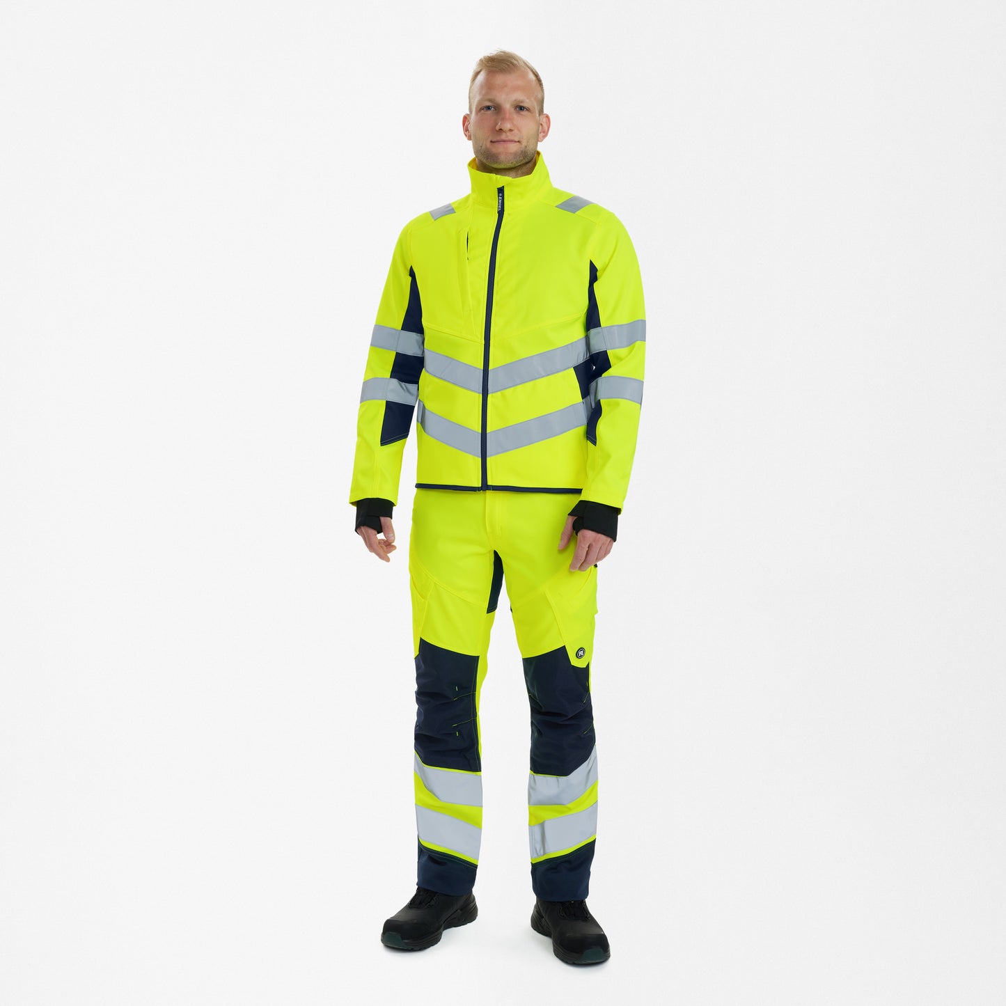 Safety Work Jacket with 2-way stretch