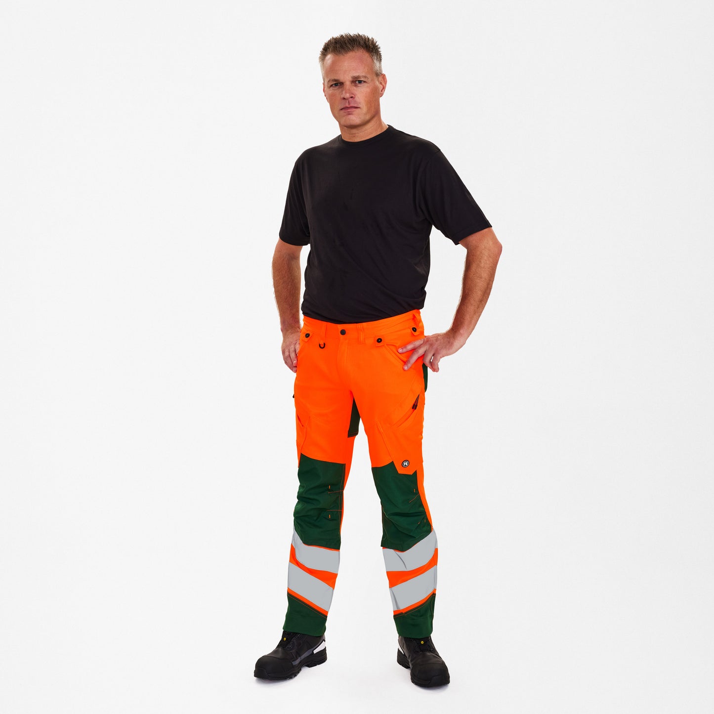 Safety Work Trousers with 2-way stretch