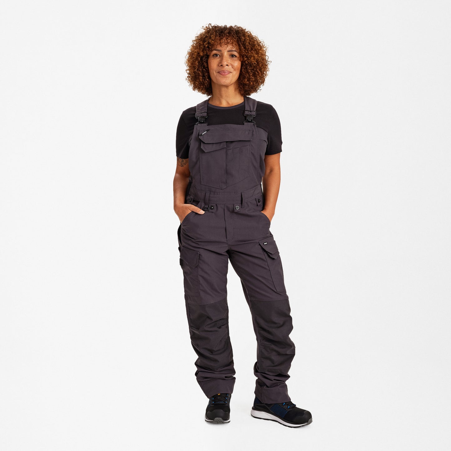 Entire Women's Bib Overall with 2-way stretch