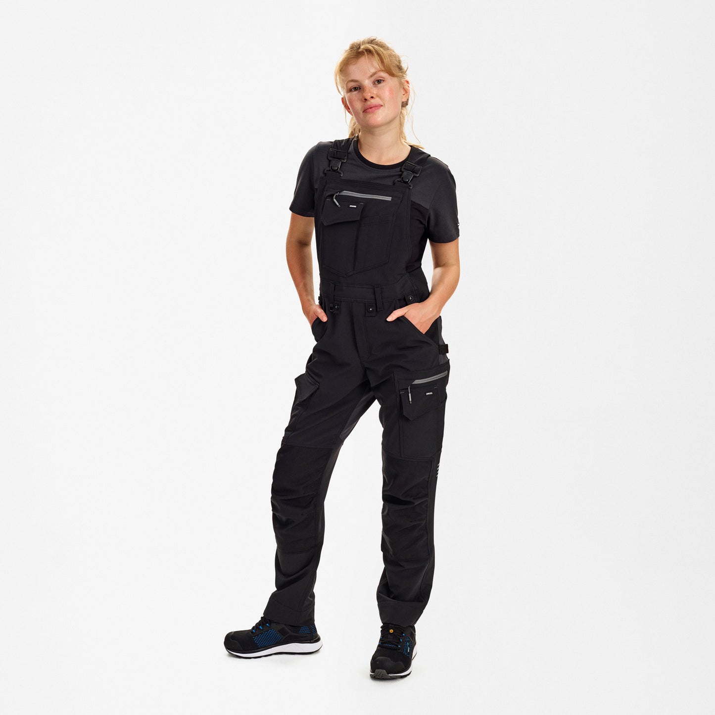 Entire Women's Bib Overall with 4-way stretch
