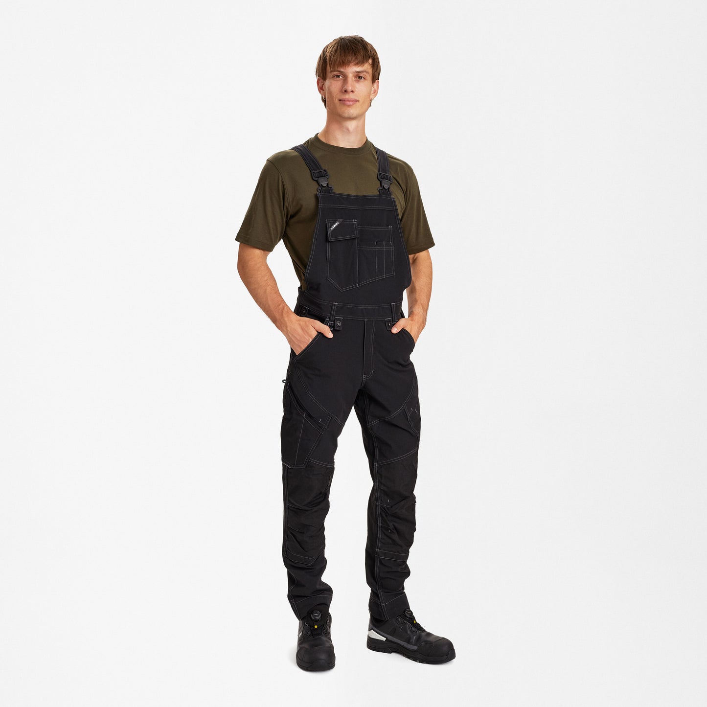 X-treme stretch Bib Overall with 4-way stretch