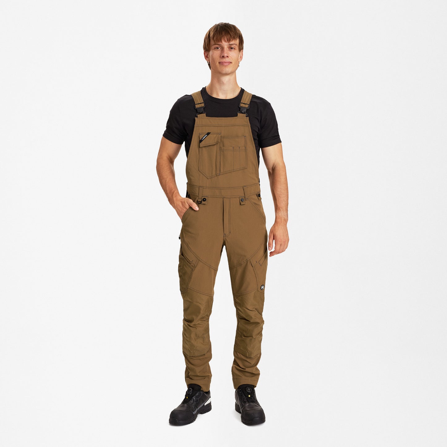 X-treme stretch Bib Overall with 4-way stretch