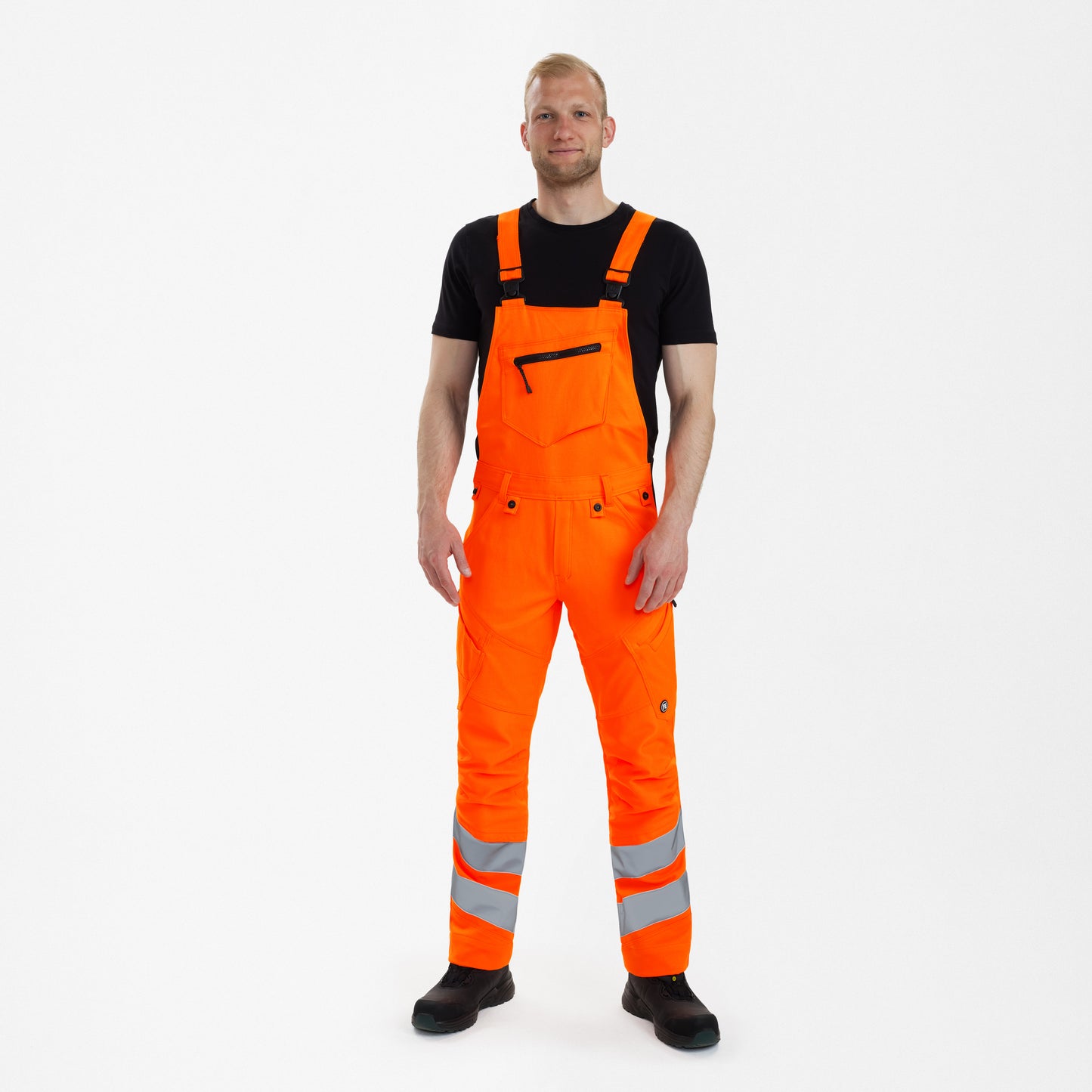 Safety Bib Overall with 2-way stretch