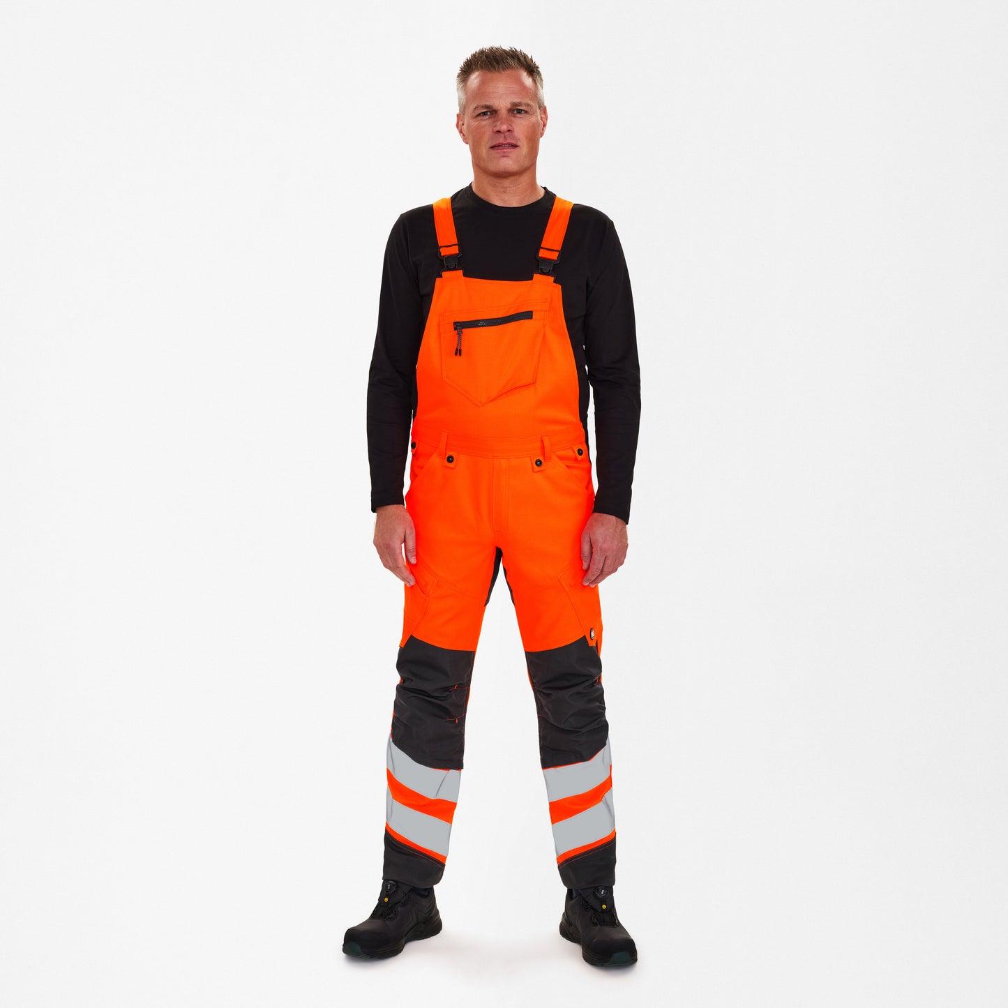 Safety Bib Overall with 2-way stretch