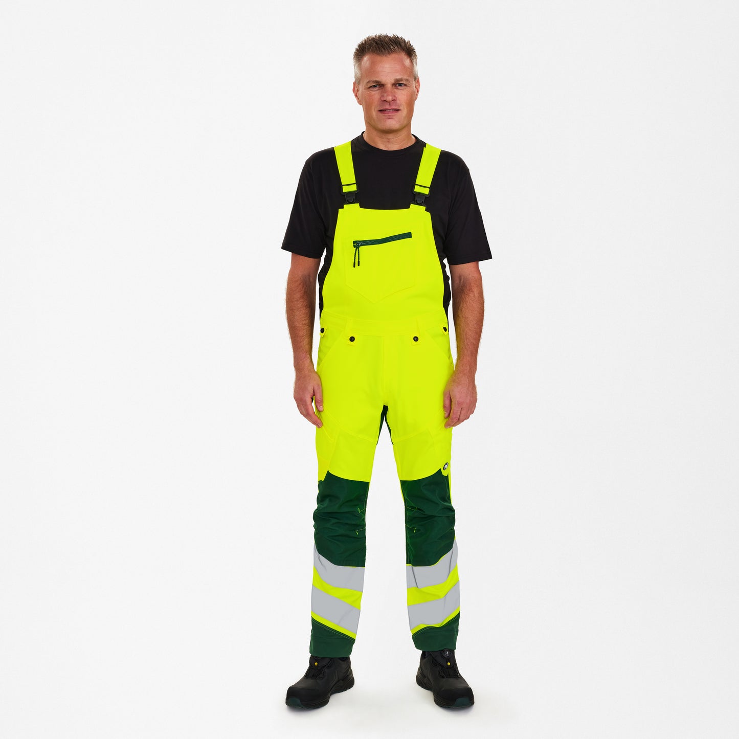 Safety Bib Overall with 2-way stretch