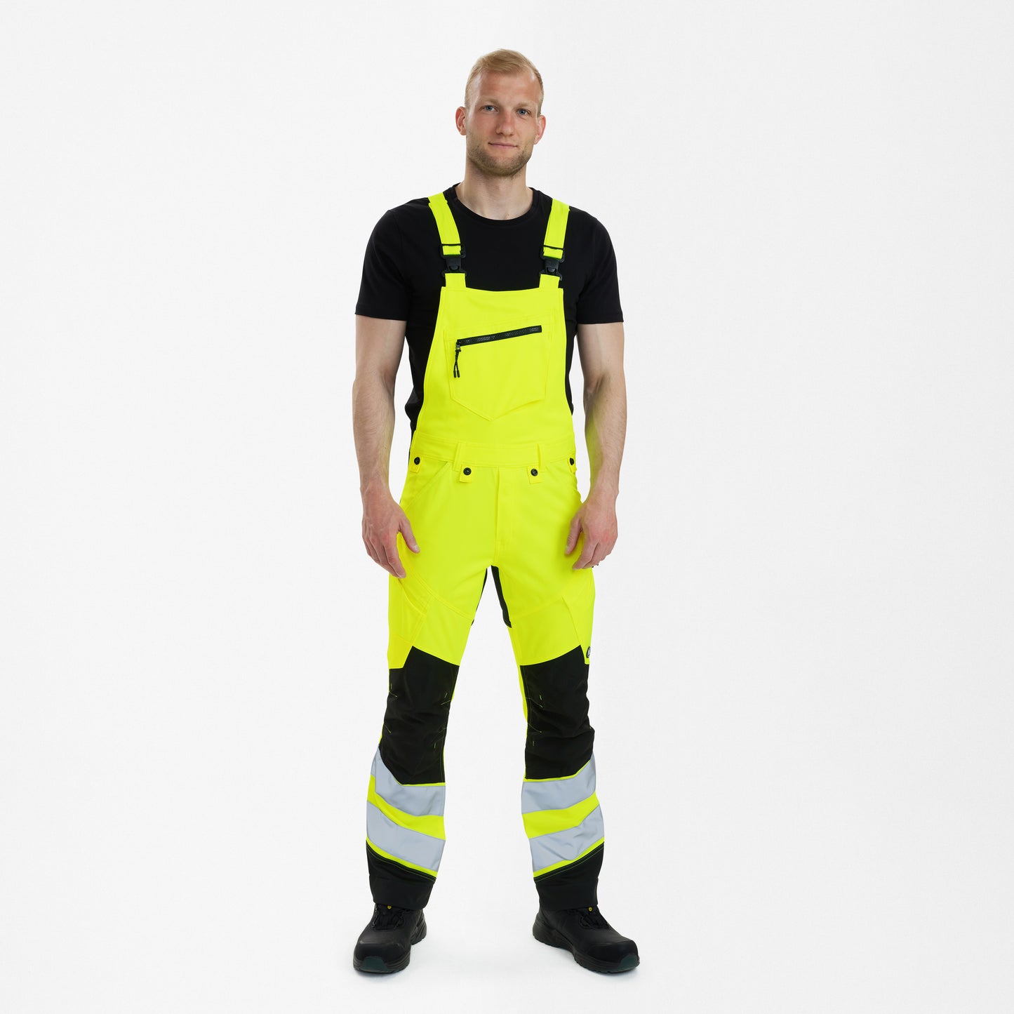 Safety Bib Overall with 2-way stretch