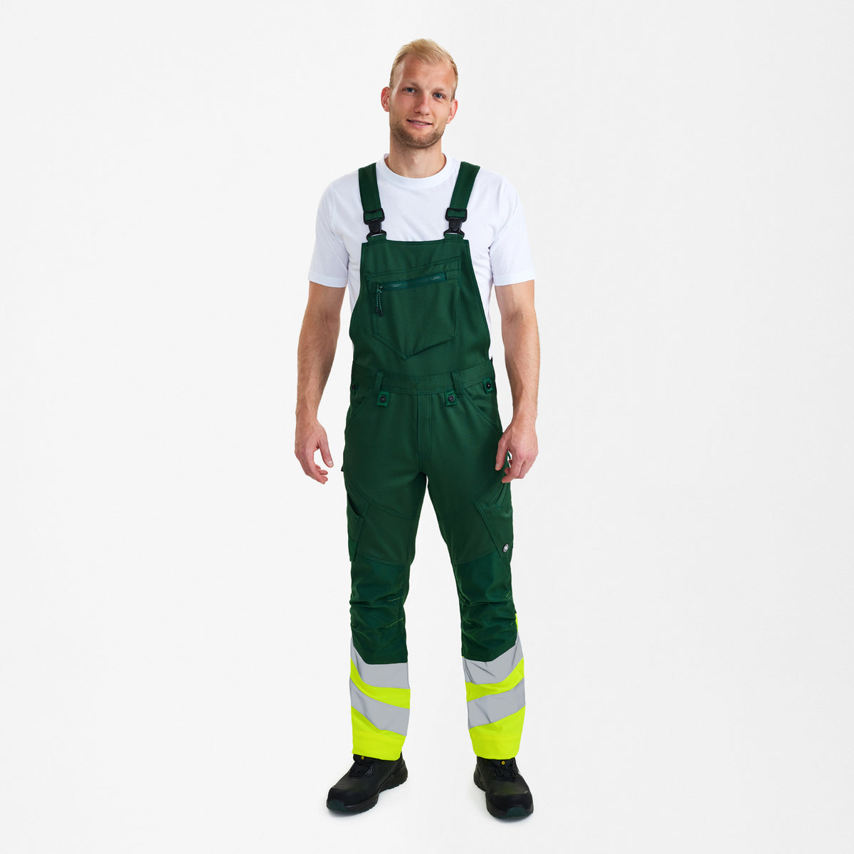 Safety Latzhose mit 2-Wege-Stretch