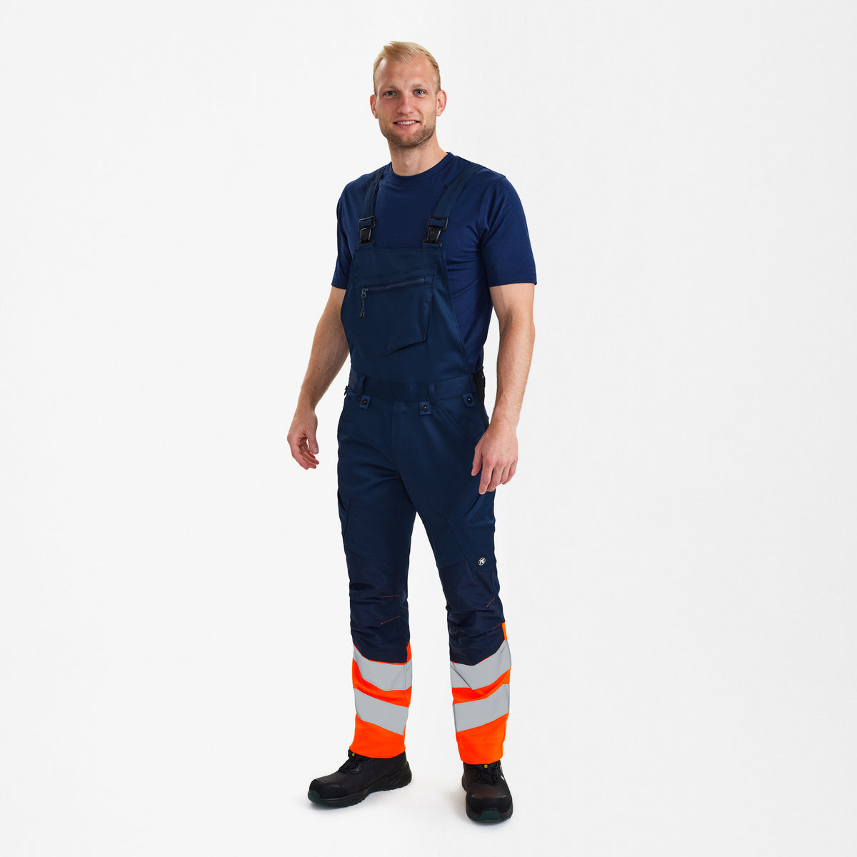 Safety Latzhose mit 2-Wege-Stretch