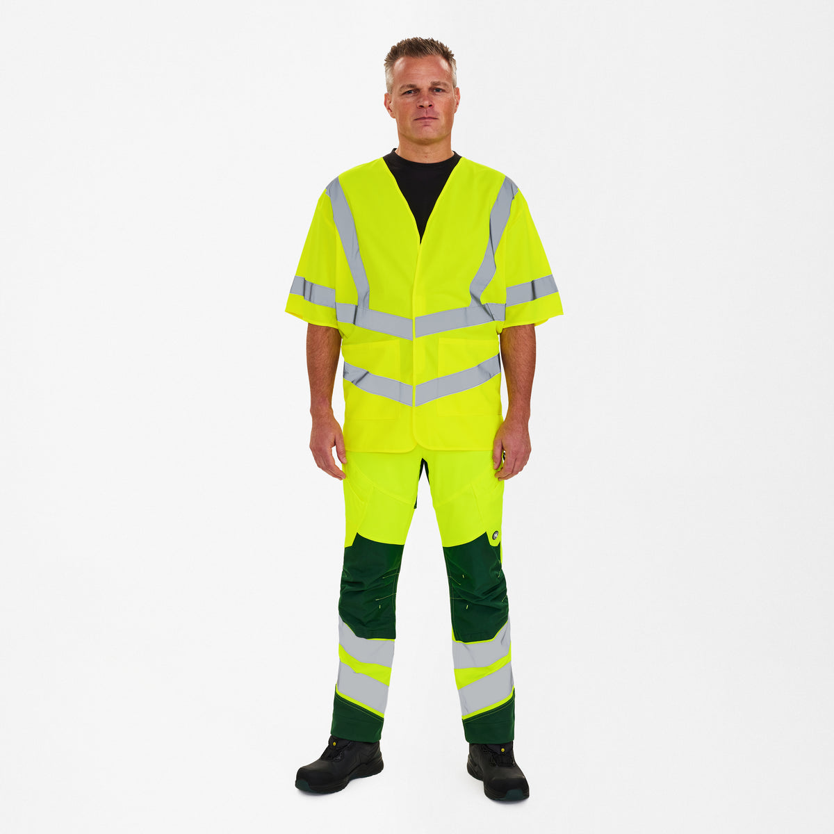 Safety Weste mit Ärmeln