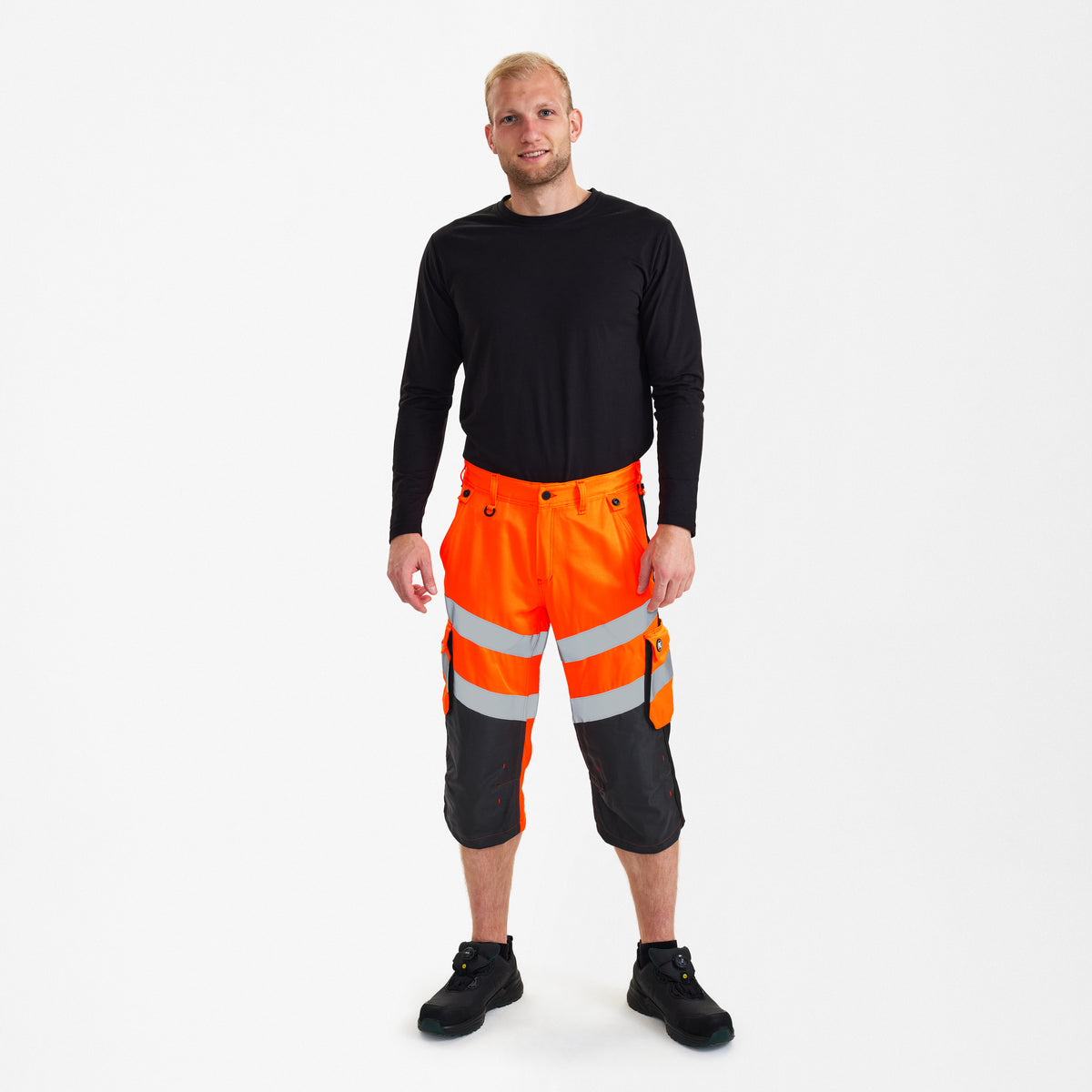 Lekkie ostrzegawcze spodnie typu knickers