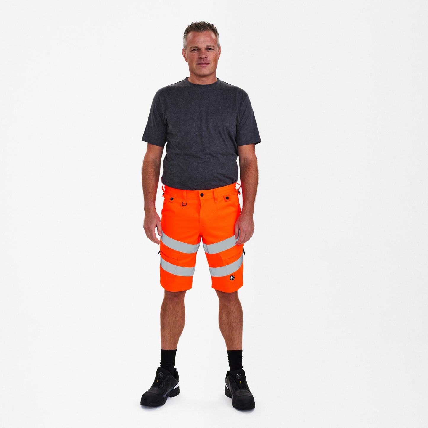 Safety Work Shorts with 2-way stretch