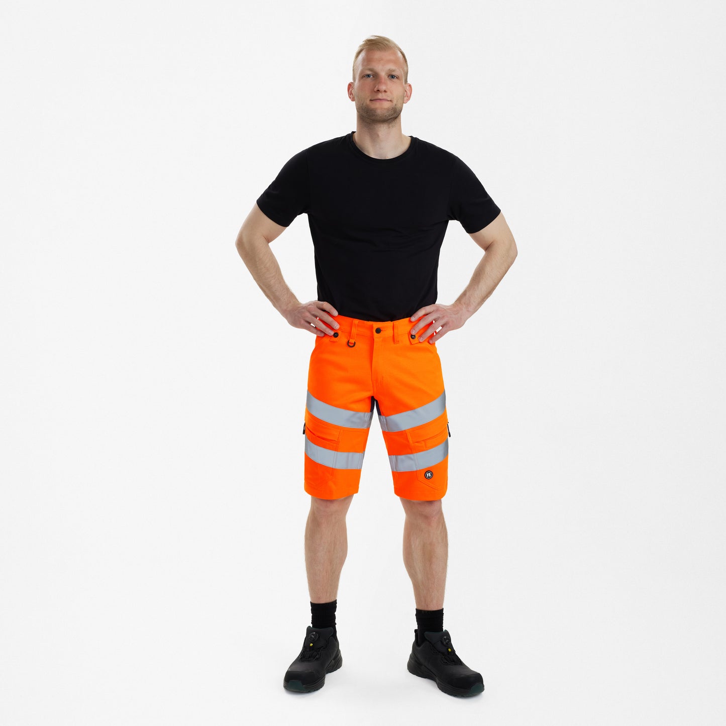 Safety Work Shorts with 2-way stretch