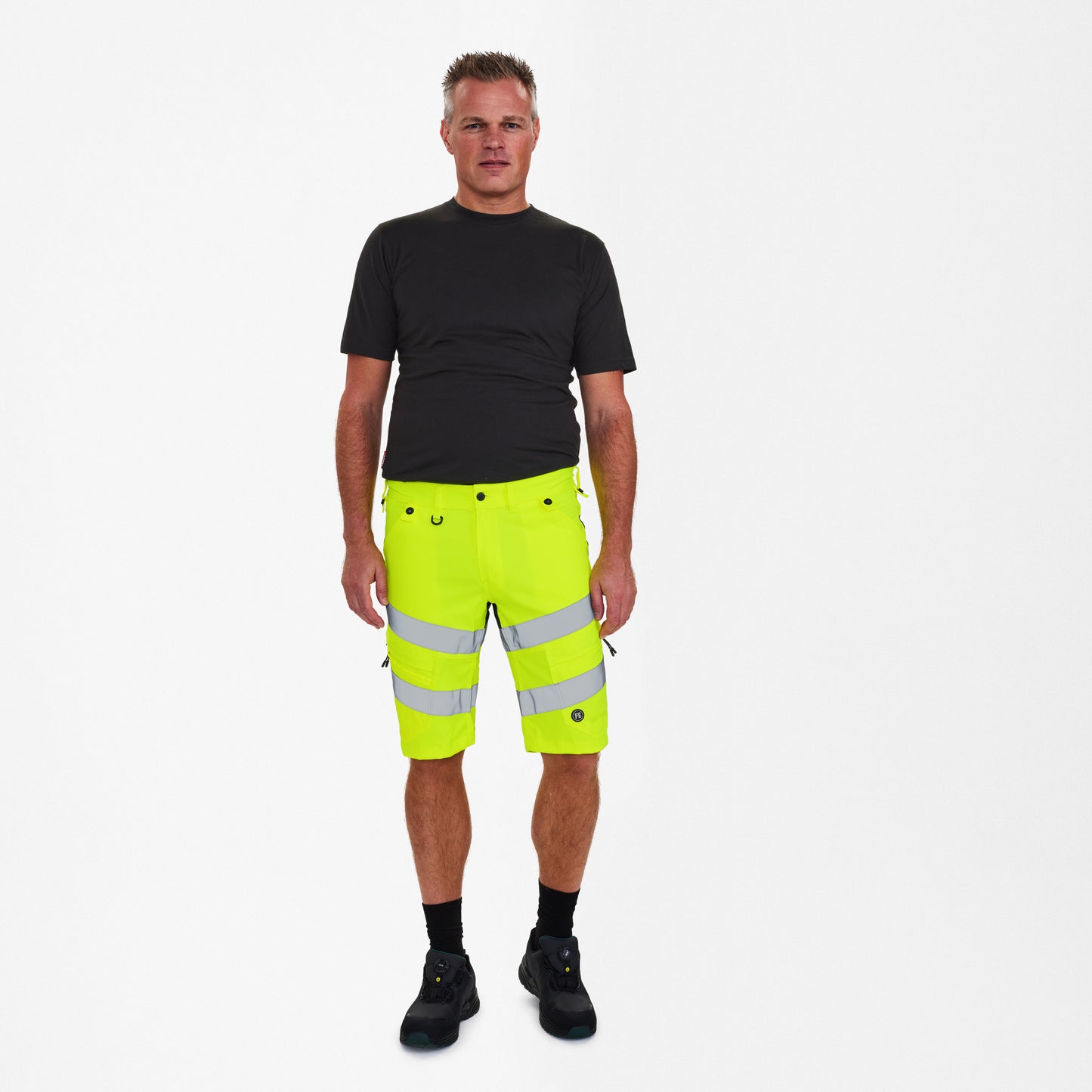 Safety Work Shorts with 2-way stretch