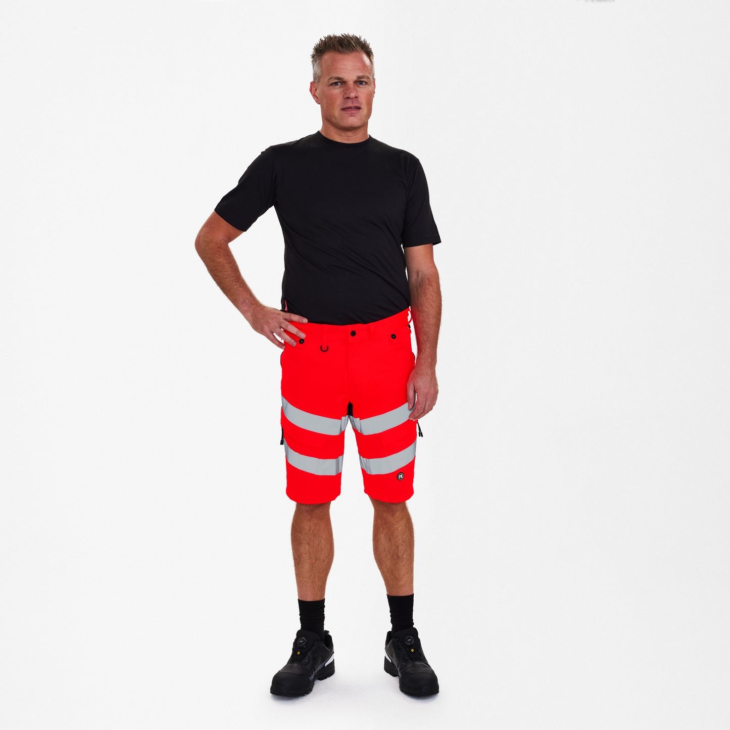 Safety Work Shorts with 2-way stretch