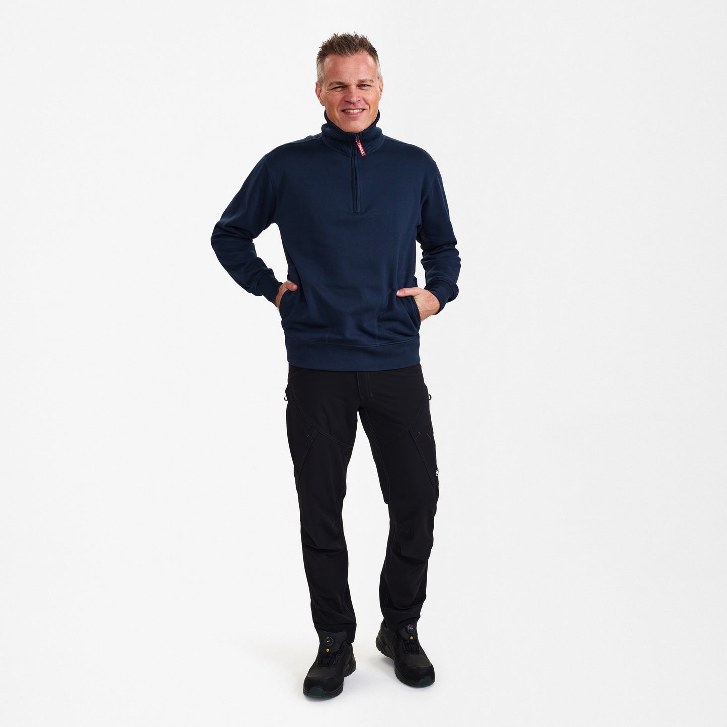 Extend Sweatshirt with high collar