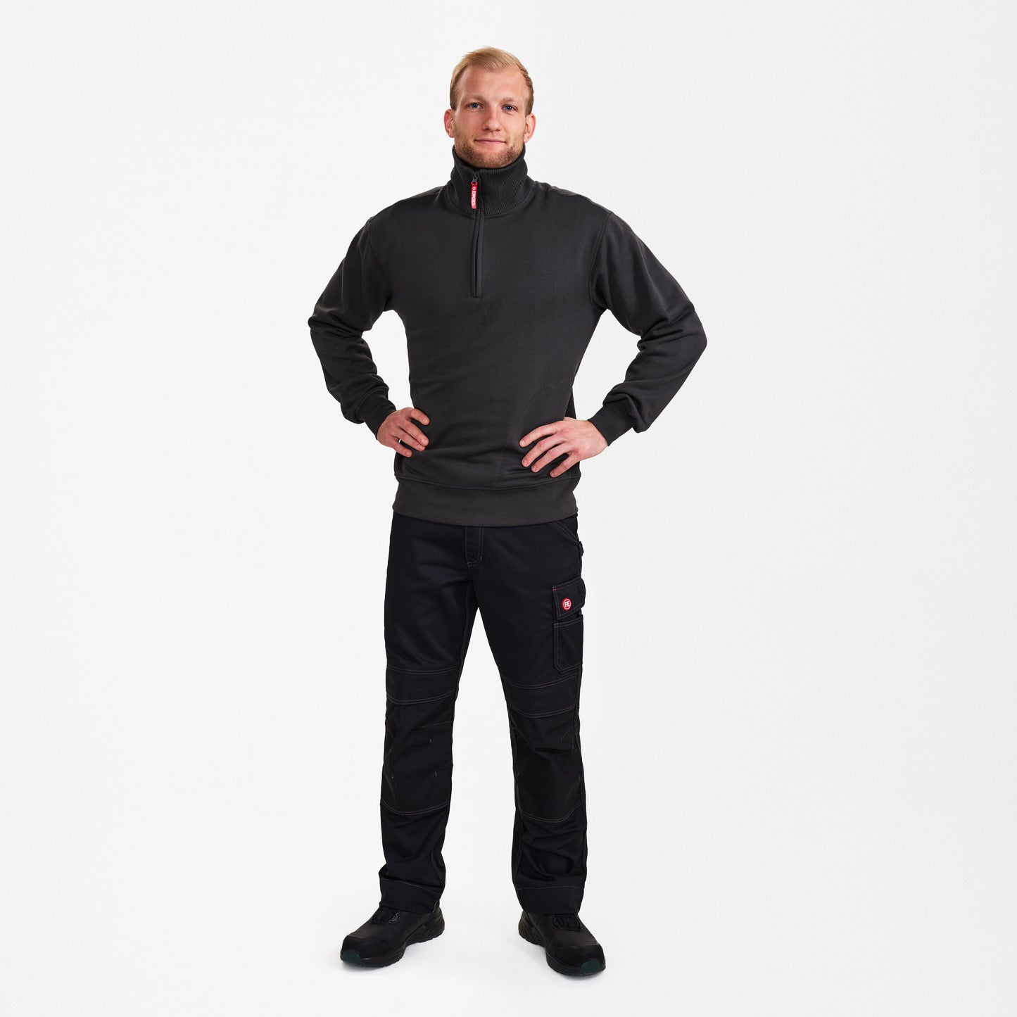 Extend Sweatshirt with high collar