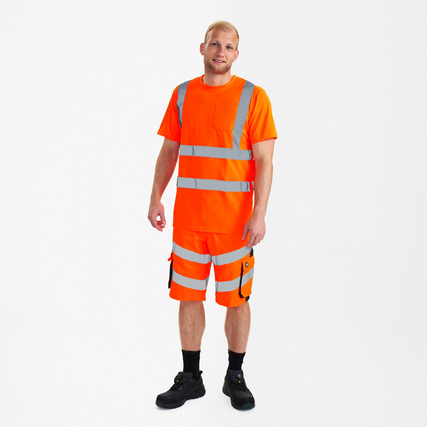Safety T-shirt with chest pocket