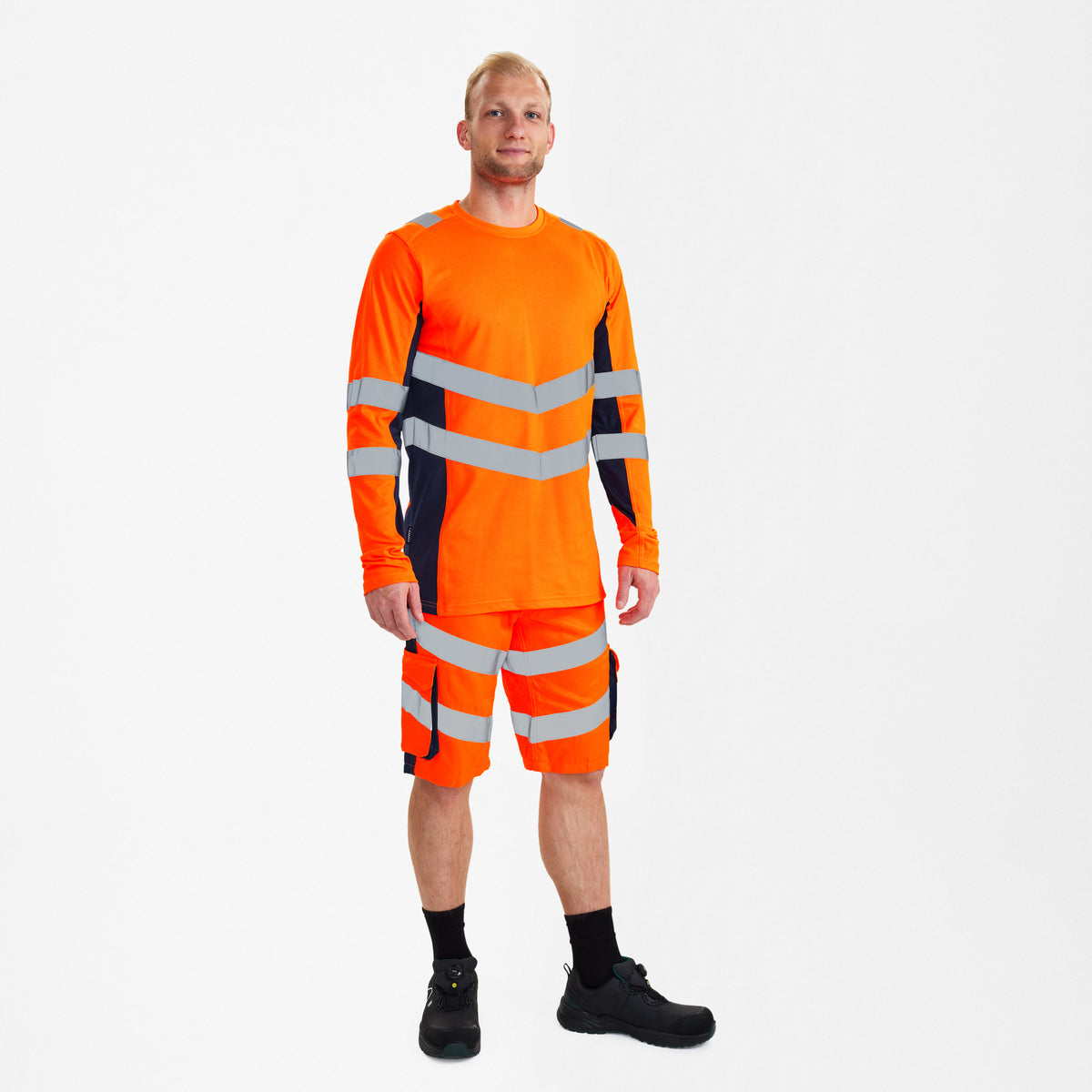 Safety Langarm-Shirt