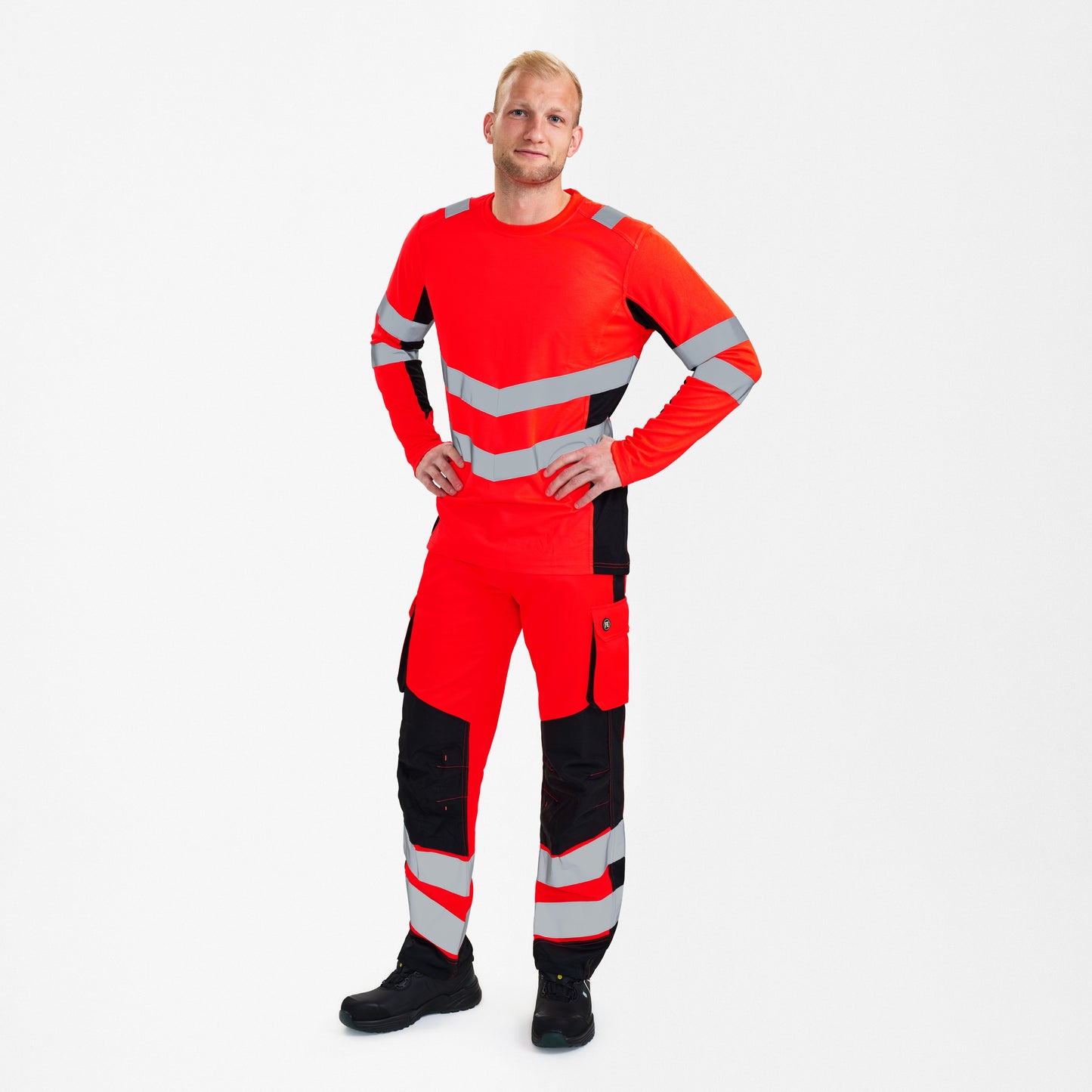Safety long-sleeved T-shirt