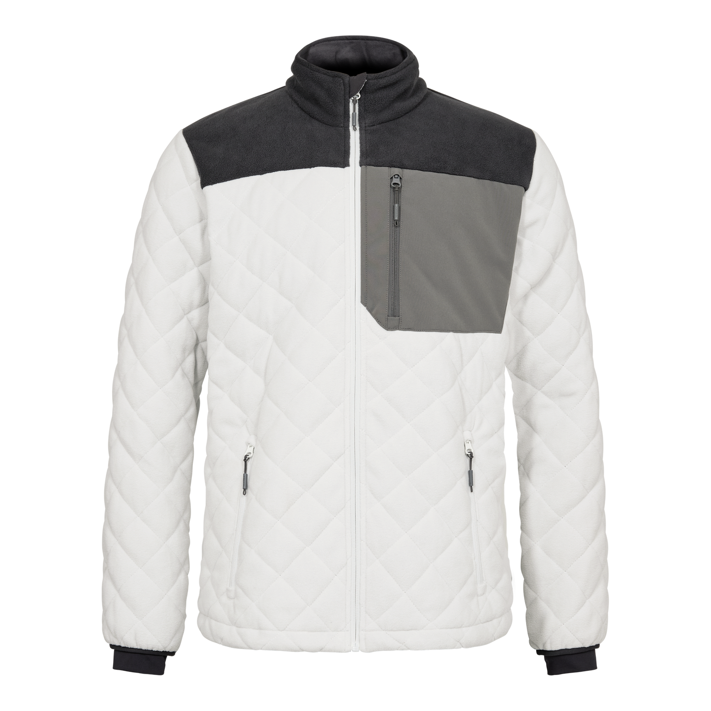 Entire Quilted Fleece Jacket