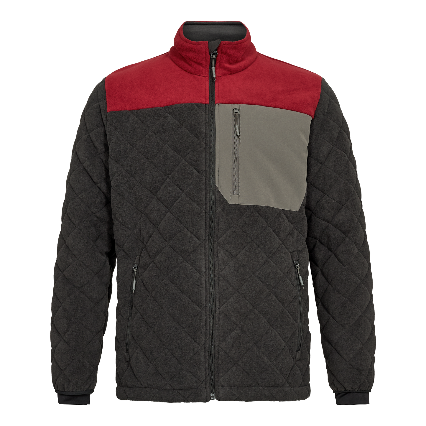 Entire Quilted Fleece Jacket
