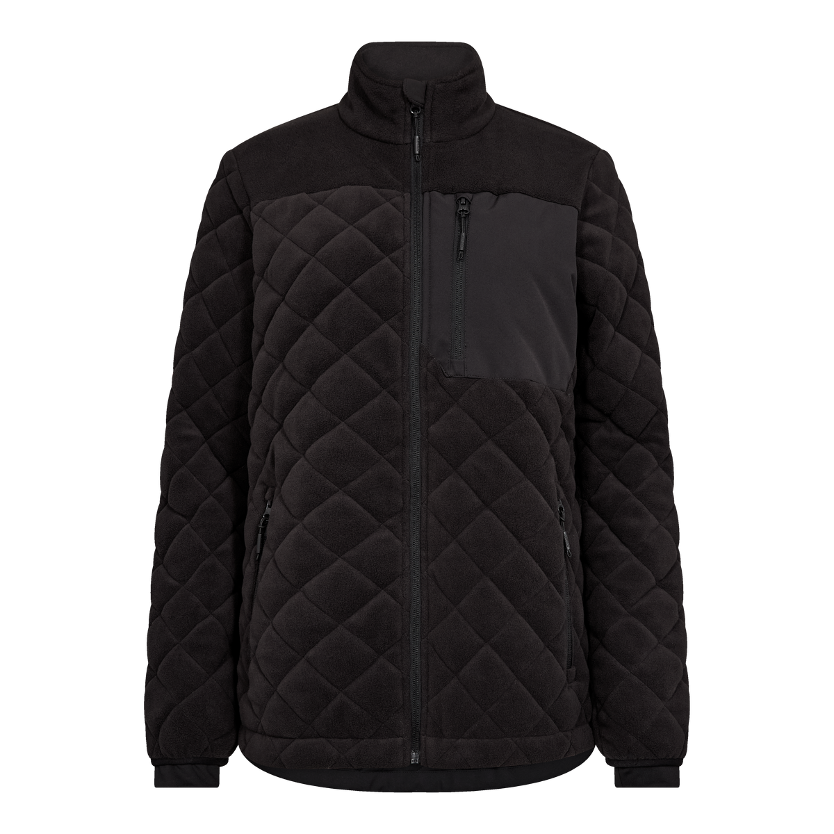 Entire Damen Gestepptes-Fleecejacke