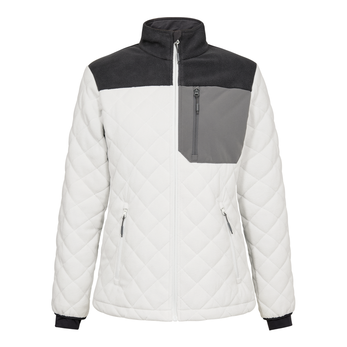 Entire Women's Quilted Fleece Jacket