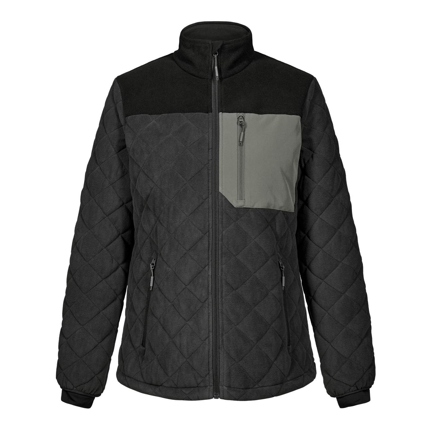 Entire Women's Quilted Fleece Jacket